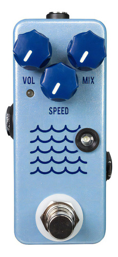 Pedal de efeitos Jhs Tidewater Tremolo para guitarra azul