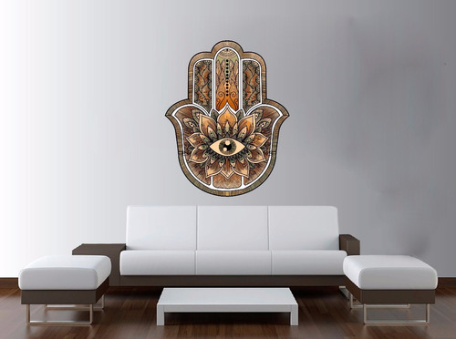 Vinilo Pared Mano De Hamsa O Fátima