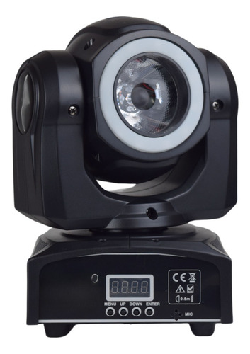 Par Cabeza Movil Led Robotica Con Bolsa Beam Dmx Aro Luz Dj