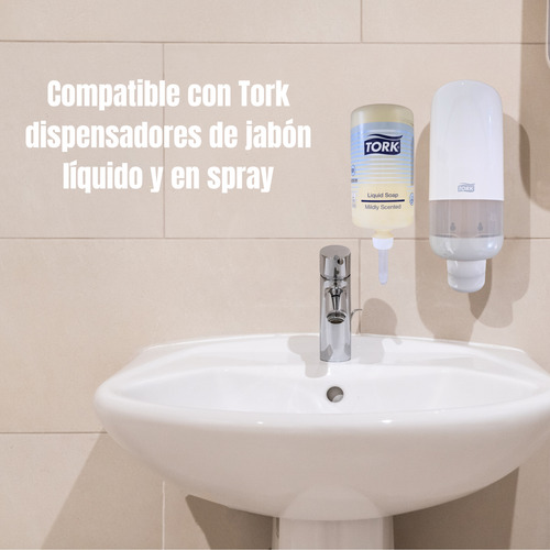 Jabón Líquido Fragancia Suave Tork 420501 C/6