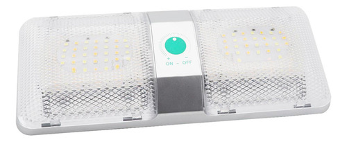Luz De Techo Led Universal 12 Voltios Para Luces Dobles