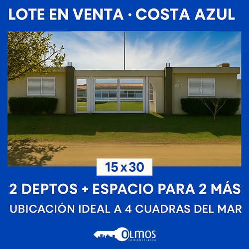Lote 400 Mts + 2 Departamentos 2 Ambientes Y Espacio Aereo