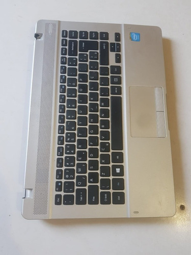 Carcaça Prata Superior E Inferior Completo Notebook Np370e4j