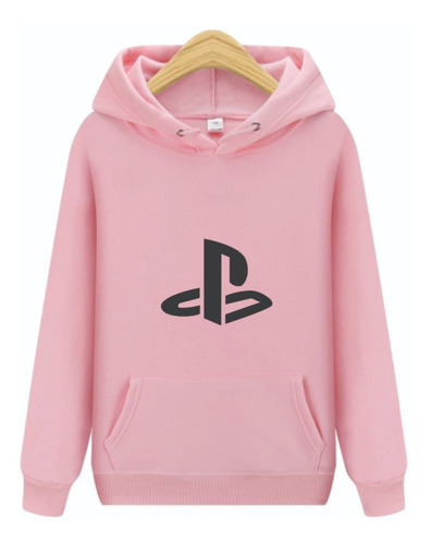 Buzo Hoodie Con Capota Estampado Play Station