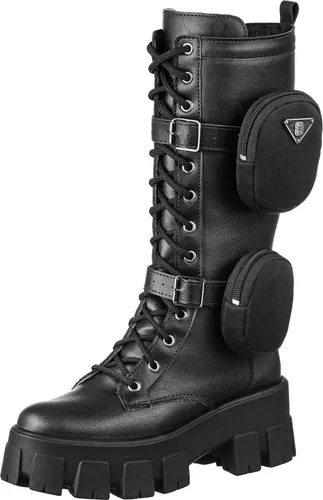 Coturno motociclista cano best sale longo