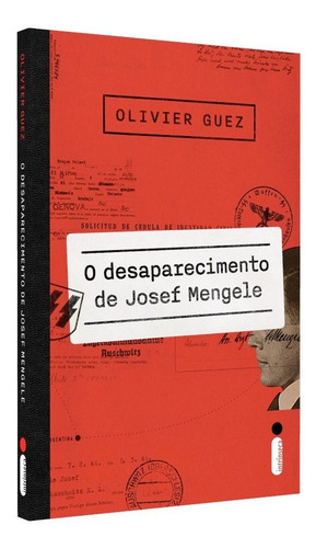 Livro O Desaparecimento De Josef Mengele
