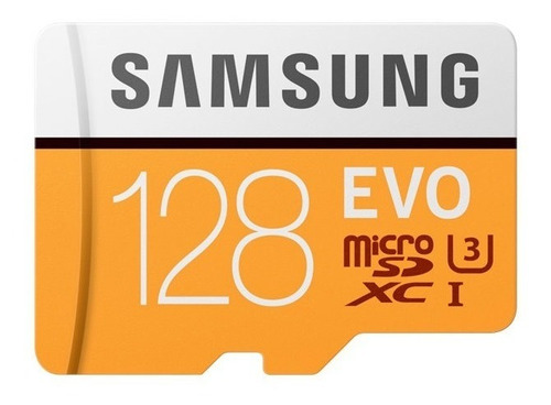 Tarjeta Memoria Micro Sd Samsung Evo 128gb Transf 100mb/s 4k