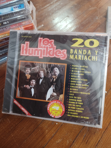 Los Humildes - 20 Banda Y Mariachi - Cd #m135