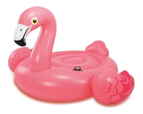 Boia Inflável Flamingo Rosa Intex Piscina Pvc Grande 218cm