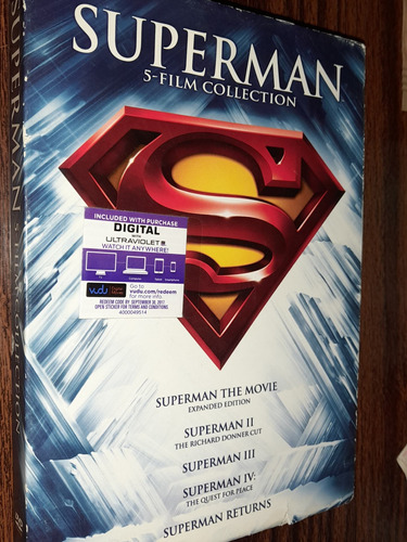 Superman 5- Film Collection Dvd Importado