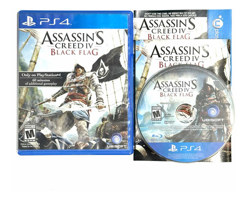 Assassins Creed 4 Black Flag - Juego Físico Playstation 4