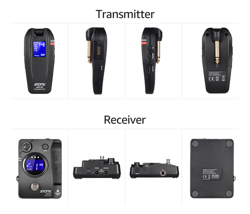 Receiver 6.35mm Receiver) System(transmisster Range