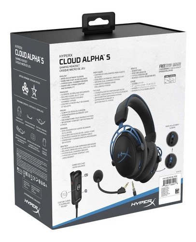 Audifonos Hyperx Cloud Alpha S Surround 7.1 Gamer