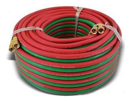 Weldcote 14tx100 Twin Hose Grade T 1/4 Id X 100' Bb Fitt Aab