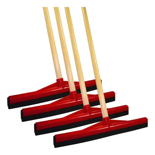 4 Jaladores De Agua Hoja Doble De Neopreno 40 Cm Con Mango | Meses sin