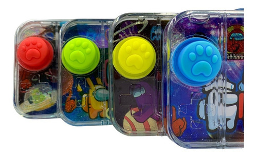 Imagem 4 de 6 de Aquaplay Among Us Pop It Celular Infantil Argolas Brinquedo