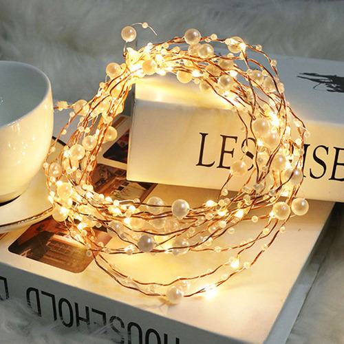 Mini Cable De Cobre Led Light String Alimentado Por Batería