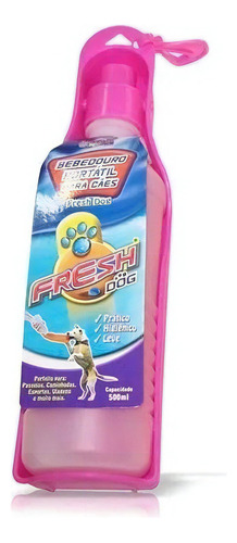 Bebedouro Portátil Para Cães Fresh Dog 500ml American Pets