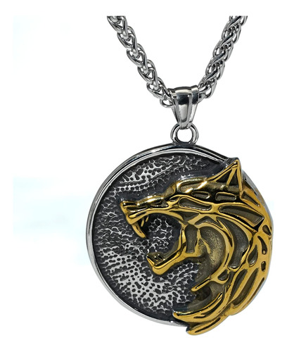 Collar De Lobo Vikingo Eslavo Guoshuang Para Hombre, Regalo,