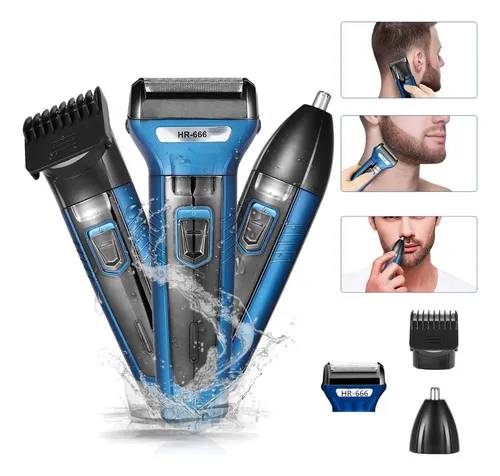 Rasuradora Electrica Para Barba Hombre Maquina De Afeitar Barba Afeitadora  NEW