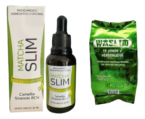 Matcha Slim Camelia Sinensis - mL a $3000