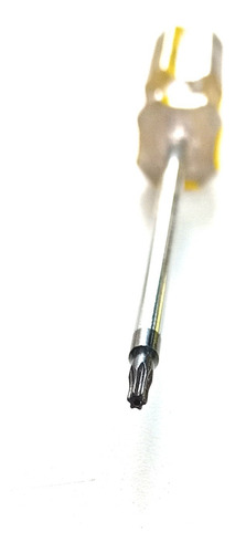Destornillador Torx Mango Acrilico T-7 L75mm Tamper P. Hueca