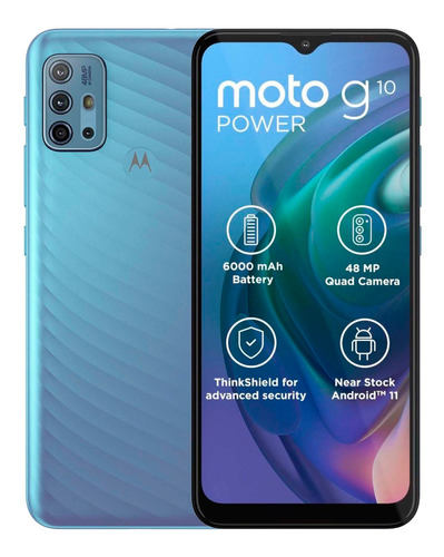 Motorola Moto G10 Power 4gb 64gb Azul