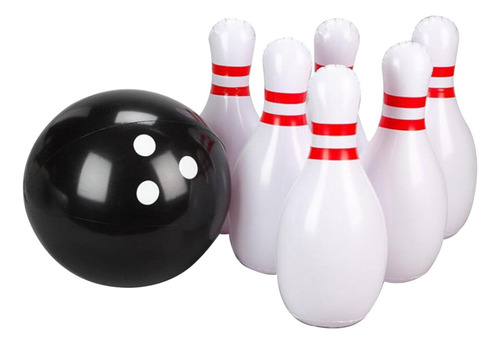 Juego De Bolos Gigantes Para Niños: Bolos Y Bolas Inflables