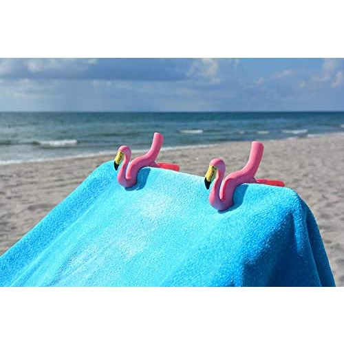 Clips De Toalla De Playa Flamenco De Tamaño Jumbo Sill...
