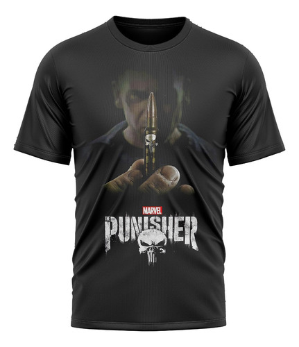 Remera The Punisher Marvel Comics 100 % Algodon Dtf #2801