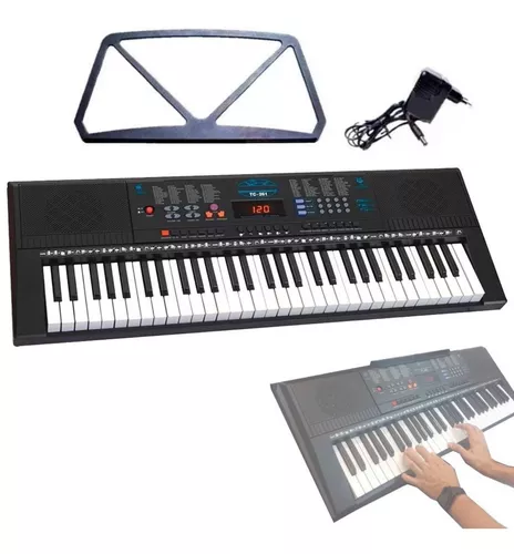 Teclado musical Tipo Yamaha Psr iniciante infantil criança