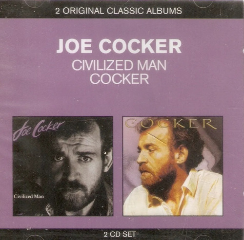 Cd Duplo Joe Cocker // Civilized Man / Cocker