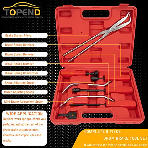 Juego De Herramientas Tambor De Freno Topend, Kit De He...