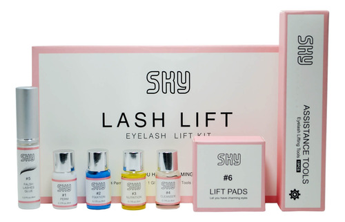 Kit Lash Lifting Sky Para Cílios Permanente Profissional