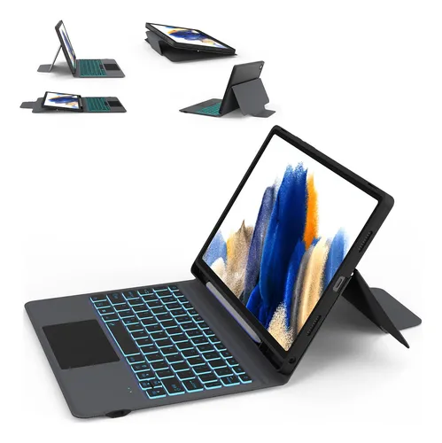 comprar Funda Para Samsung Galaxy Tab A8 10.5  Teclado: Panel Tactil