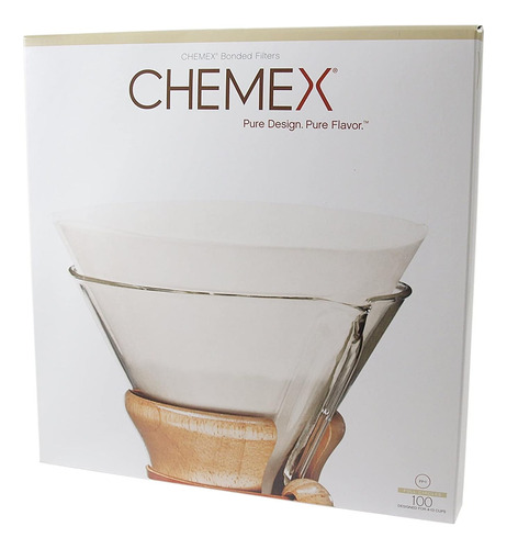 Filtro Chemex - Desplegado - 100ct - Embalaje Exclusivo