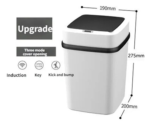 Cubo De Basura Inteligente Con Sensor Automático