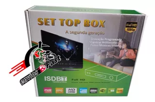 Sintonizador Decodificador Tv Digital Hd 1080p Tdt Isdbt