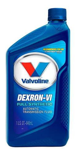 Óleo Valvoline Atf Dexron Vi Fluído Transmissão Automática 