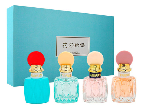 Set Mini Fragancia Corporal Perfume Mujer Locion Dama Regalo