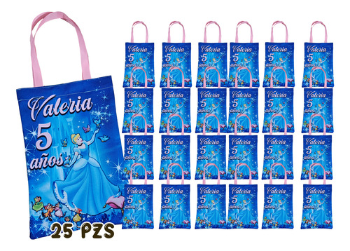 75 Dulceros Cenicienta Princesas Personalizados Fiesta Bolo