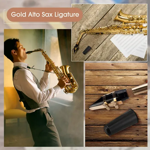 Fiada 2 Juegos De Boquilla De Saxofon Alto, Kit De Boquilla
