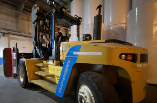Autoelevador Yale 15tn (2015)c/clamp P/bob.vea Video Envios
