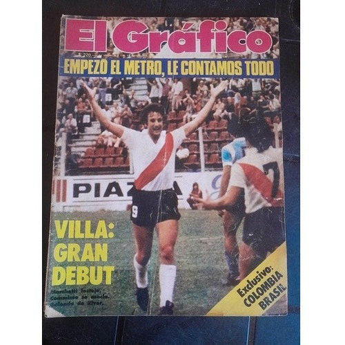 Revista El Gráfico River 22 02 1977 N2994