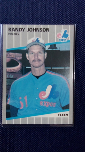 Tarjeta De Randy Johnson Hof 2015 N4 