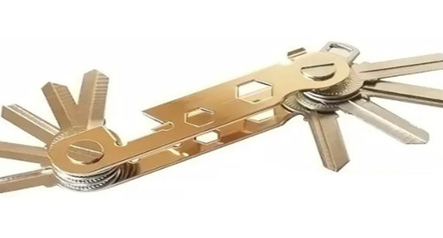 Llavero Organizador Llaves Multifuncional Metalico