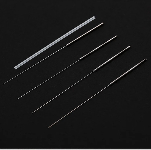 Imagen 2 de 4 de Agujas Desechables Para Acupuntura 100 Unidades 0.25x30