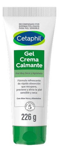 Gel Crema Calmante Cetaphil Con Aloe Vera Y Alantoína 226g
