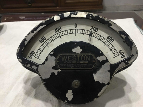 Reloj Rpm Antiguo Motor Tren Americano Weston