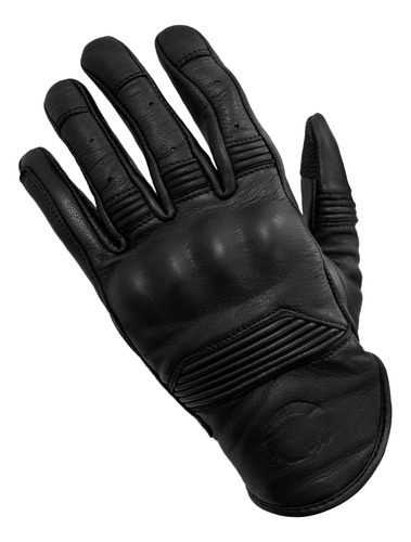 Guantes Moto Mujer Samurai Warrior Atori Cuero Protecciones Negro L